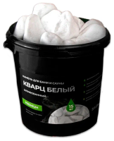 Камни для сауны SAUNARU Кварц шлифованный PREMIUM, фракция до 100 мм