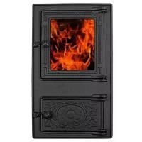 Печной портал Литком ПДТ-4.1С, «Восход», со стеклом