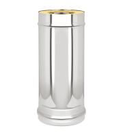 Сэндвич-труба Везувий двухконтурная (сталь 0,8 мм, высота 1000 мм)