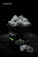 Камни для сауны SAUNARU Жадеит колотый PREMIUM, фракция до 100 мм