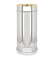 Сэндвич-труба Везувий цинк+нерж. двухконтурная (сталь 0,5 мм, высота 500 мм)