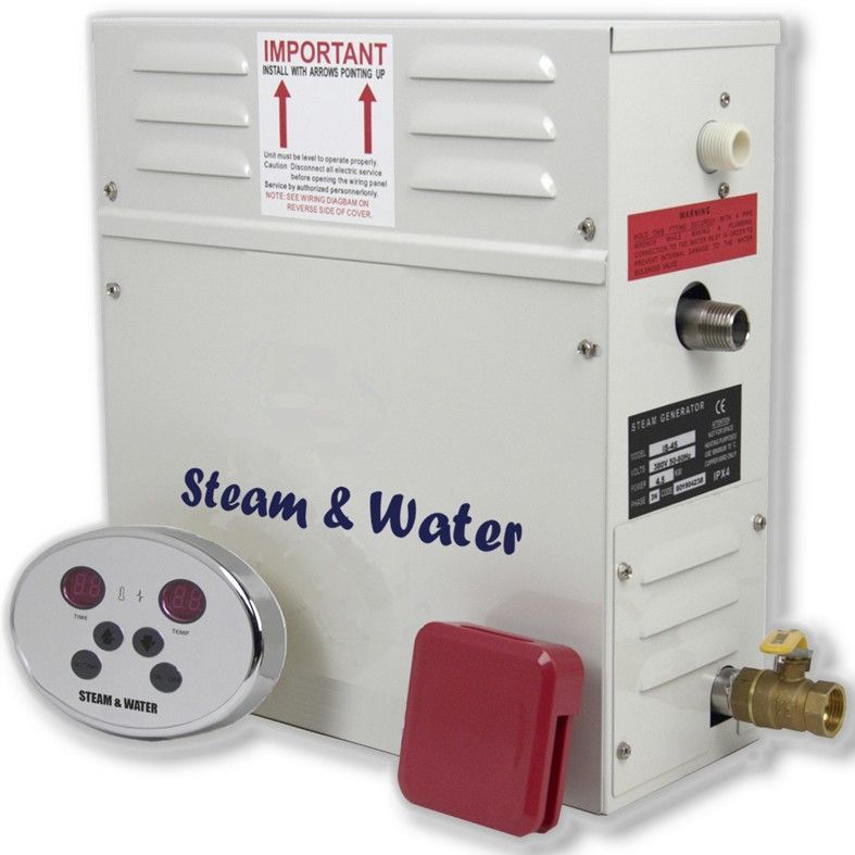 Парогенератор Steam&Water (ручной дренаж)  и с доставкой .