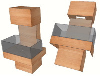 Снегогенератор отдельностоящий R-Snow Nordic с отделкой для СПА