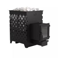 Печь банная Литком «Сибирский пар-20» «Тайна» (ДТГ-4КС «Карелия»)