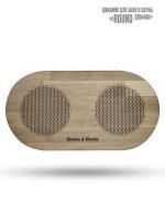 Влагостойкий динамик Steam&Water 525 Wood ROUND Двойной, для бани и сауны