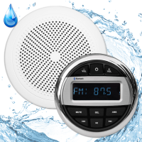 Комплект влагостойкой акустики для бани, сауны и хамама SteamWater AQUA Music СН525