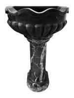 Курна из мрамора пристенная Steam&Water №26