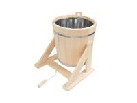 Обливное устройство 15л. Липа с нержавеющей пластиковой вставкой (М-62) САУНА