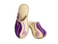 Тапочки закрытые "Сирень" женские