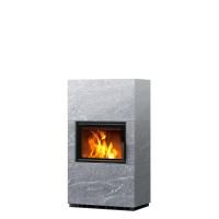 Дровяной камин конвекционный HENKA Tulikivi