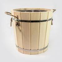 Запарник 12л с нержавеющей вставкой (липа) СК для бани