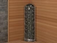 Электрическая печь Sawo Tower TH3-45NS-CNR угловой установки, 4,5 кВт , выносной пульт (пульт и блок мощности покупается отдельно)
