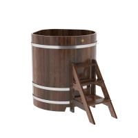 из лиственницы угловая, морёная 1030х1030х1200 мм