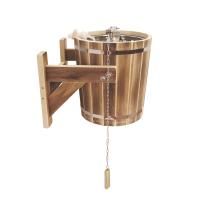 Обливное устройство с клапаном "Дождь"с нержавеющей пластиковой вставкой 20л Добрыня (ОУК-ДН-20Д)