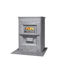 Дровяная печь с духовкой LU 2800 Tulikivi