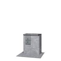 Дровяная печь с духовкой H 700 Tulikivi