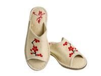 Тапочки открытые "Сакура" женские