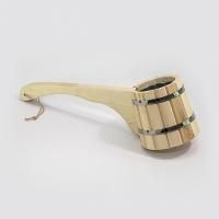 Ковш 0,5л с нержавеющей вставкой (липа) СК для бани