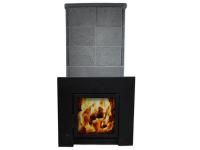 Дровяная печь для русской бани Talkorus ОНЕГО-45Т-40 РусПар с выносной топкой