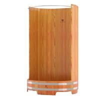 Душевая кабина BentWood большая с держателем для шторки