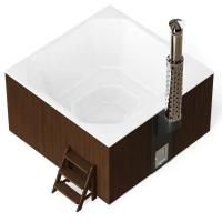 Квадратная купель POLARSPA QUATTRO 200 с подогревом