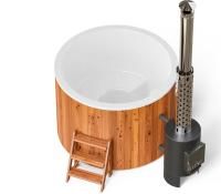 Круглая купель POLARSPA COMFORT 160 HOT с внешней печью