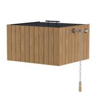 Обливное устройство Everest Wood "Дуб" 35л