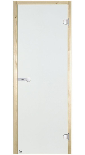 Дверь для бани и сауны стеклянная Harvia STG прозрачный, осина