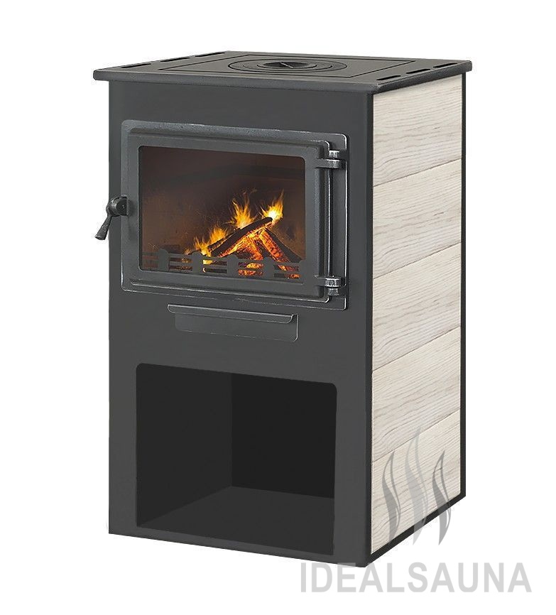 Печь-камин для дома Этна Панорама