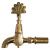Кран латунный Steam&Water для хамама, Латунь (003)