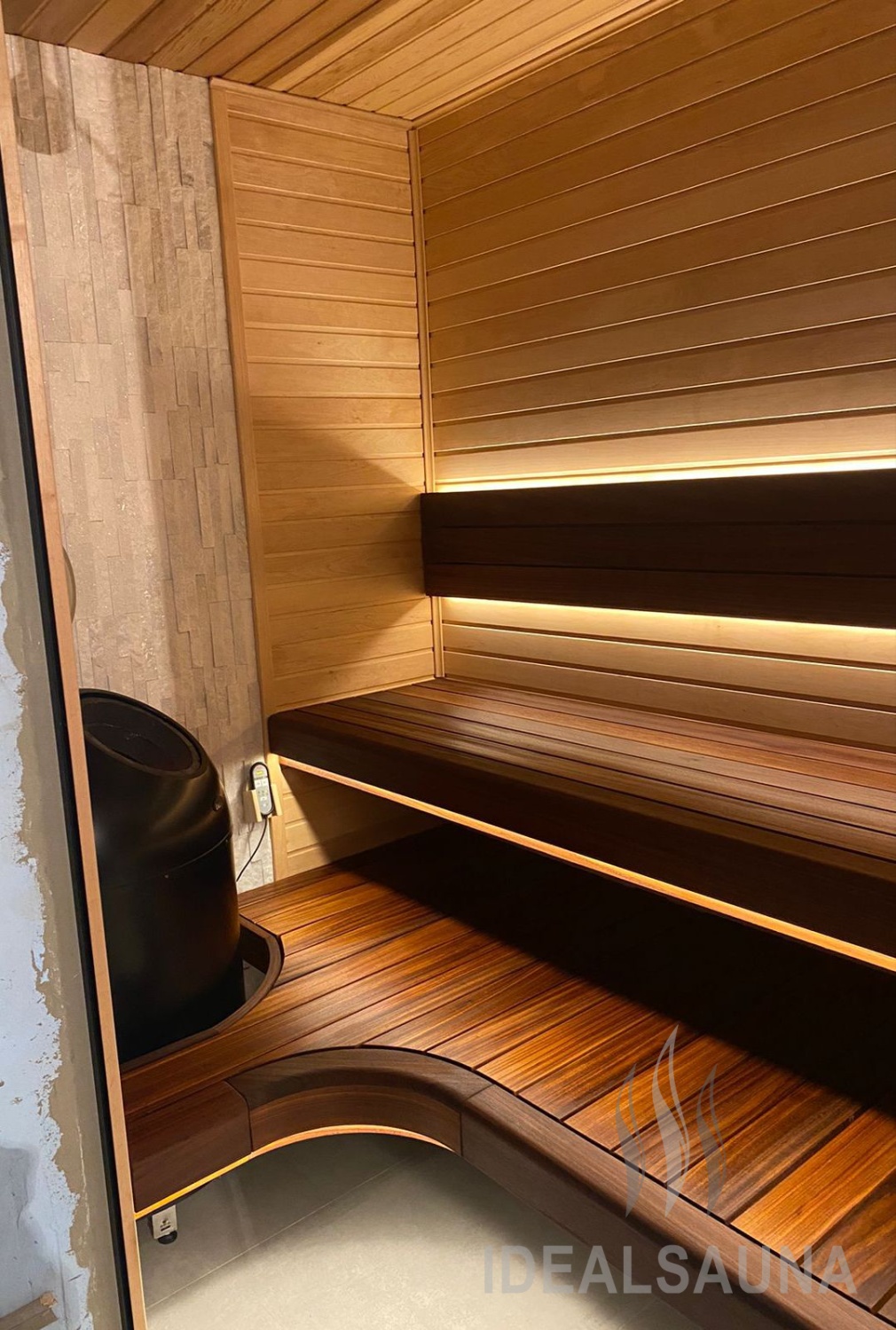 Отделка финской сауны под ключ