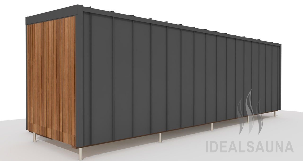 Модульная баня POLARSPA PREMIUM M8