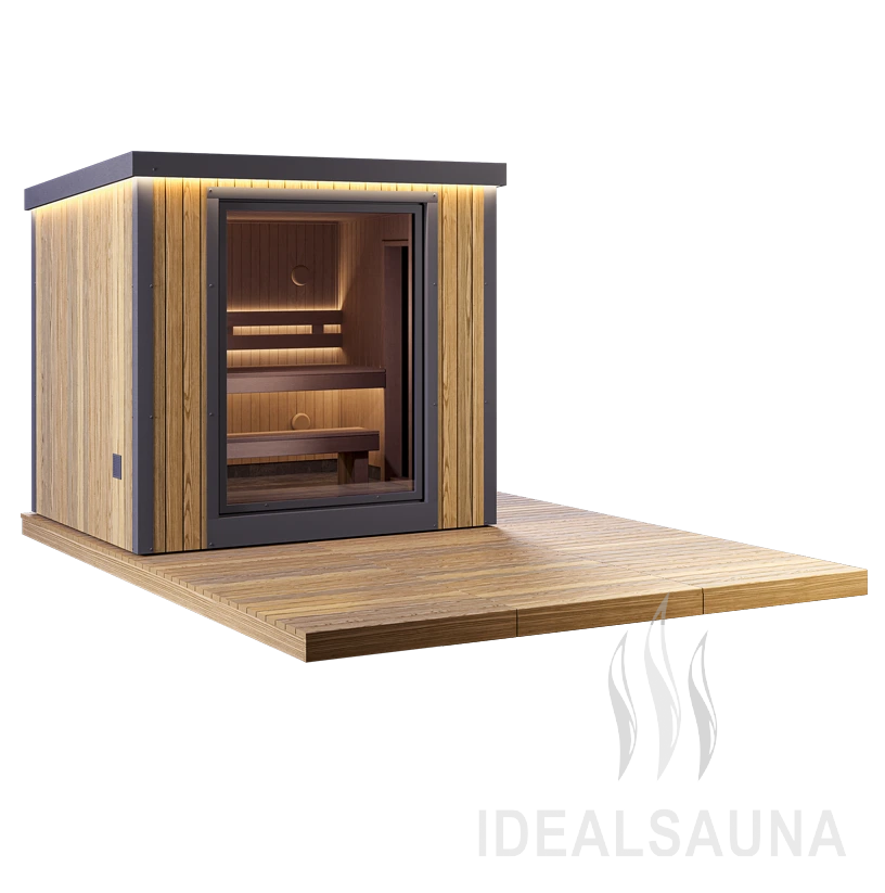 Модульная баня POLARSPA PREMIUM M2