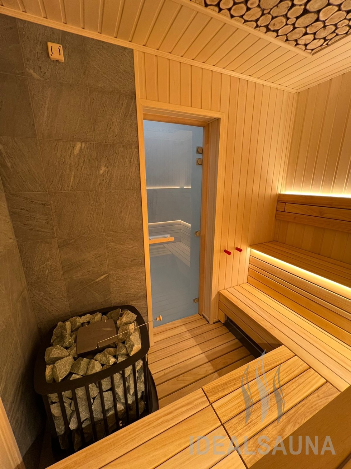 Отделка финской сауны под ключ