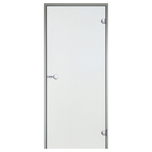 Дверь для хамам стеклянная Harvia Alu прозрачный (алюминий)