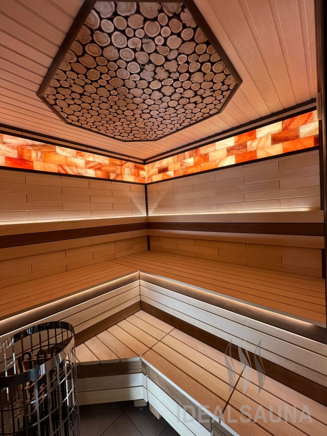 Отделка финской сауны под ключ
