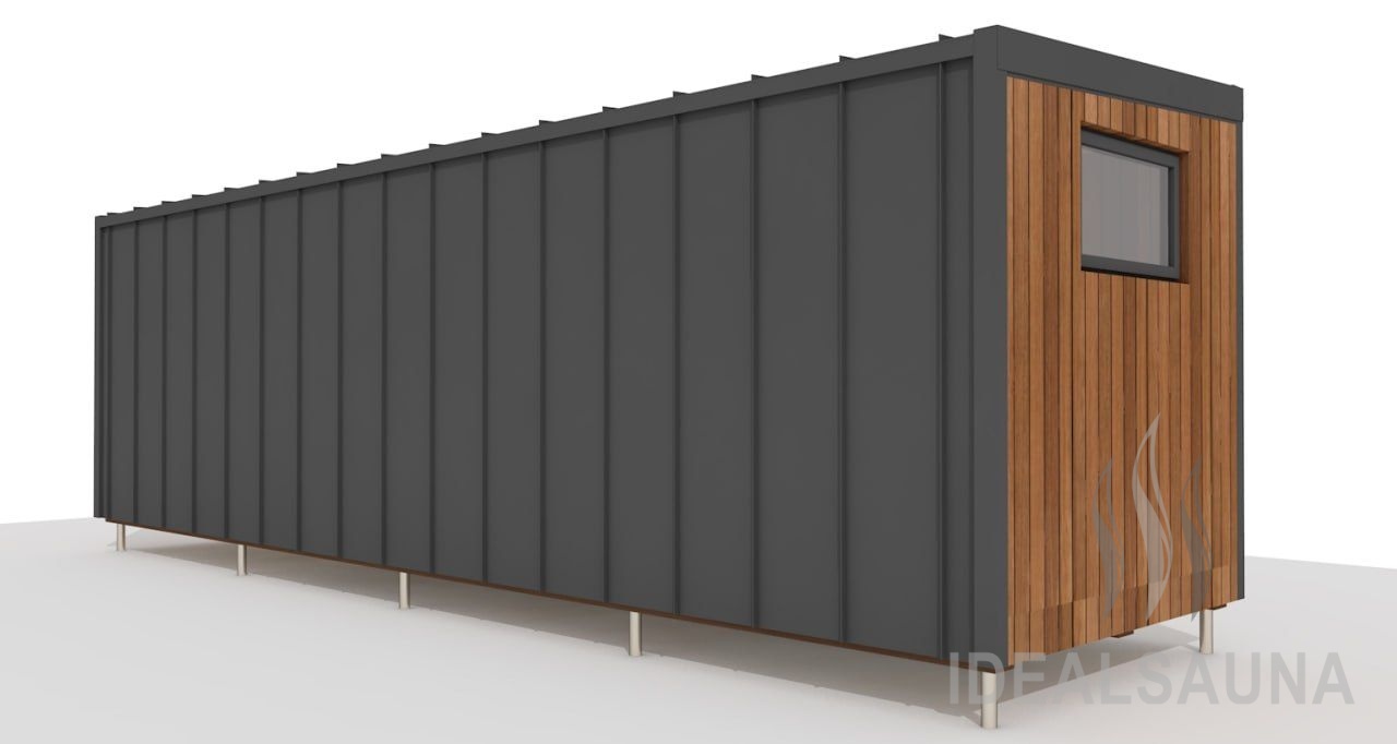 Модульная баня POLARSPA PREMIUM M8