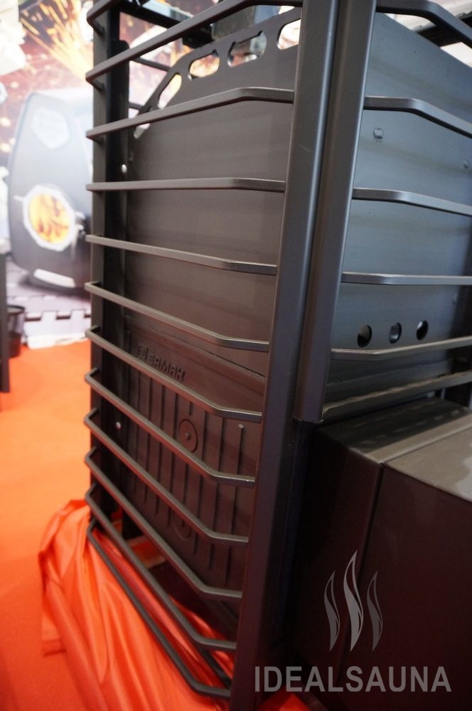 Дровяная печь Ермак Стандарт в сетке