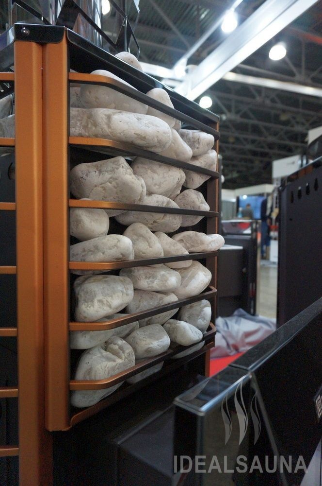 Дровяная печь Ермак Премиум в сетке