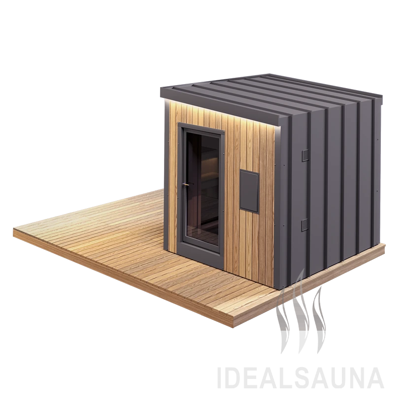 Модульная баня POLARSPA PREMIUM M2