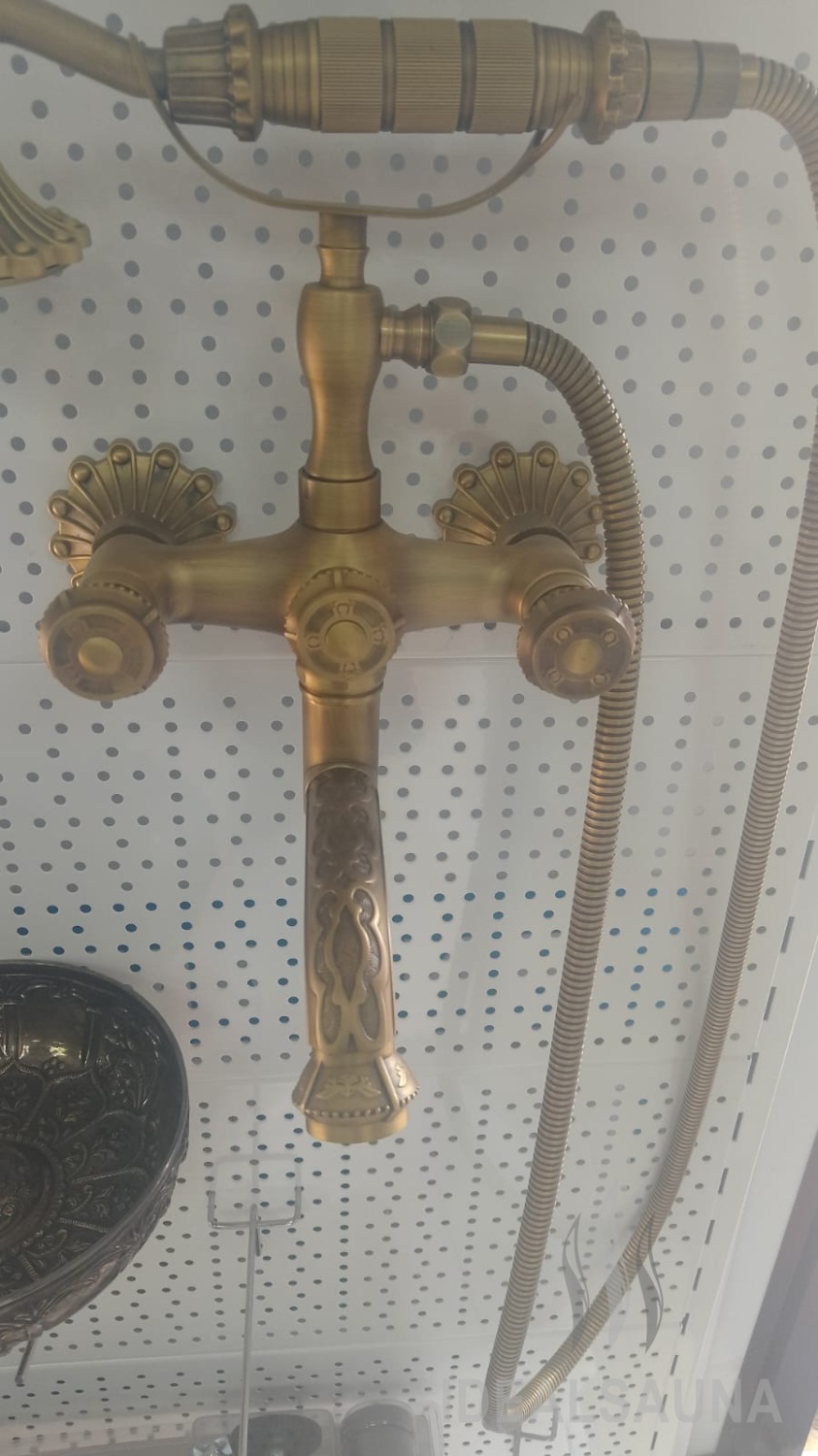 Смеситель античный Паромакс для хамам №2 (латунь)